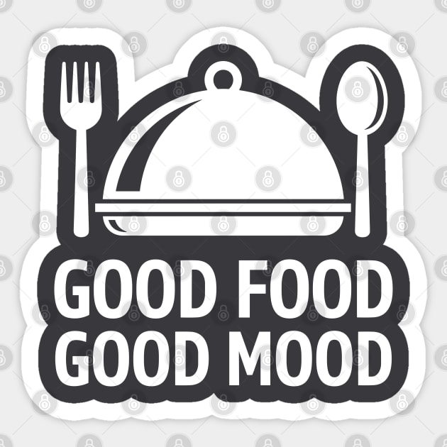 Good Food, Good Mood Sticker by enrynz